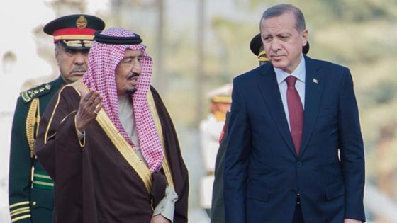 استقبال اردوغان للملك سلمان على انغام نشيد روسي يثير الاستهجان صورة رقم 2
