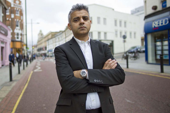 مرشح مسلم لمنصب عمدة لندن يستميت في الدفاع عن اسرائيل  صورة رقم 8