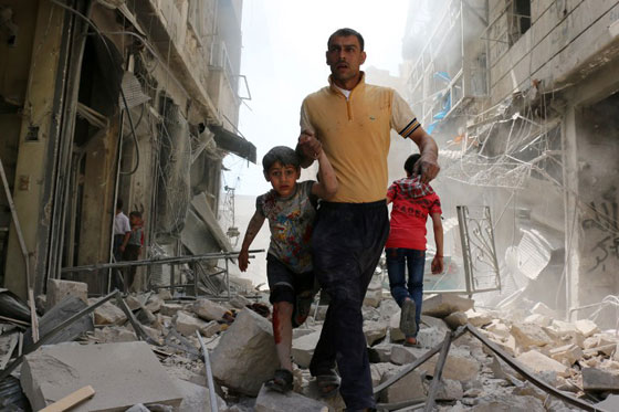  من يزرع النار والدمار ويقصف المدنيين في مدينة حلب؟!  صورة رقم 5