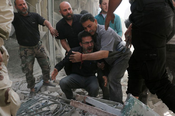  من يزرع النار والدمار ويقصف المدنيين في مدينة حلب؟!  صورة رقم 6