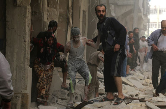  من يزرع النار والدمار ويقصف المدنيين في مدينة حلب؟!  صورة رقم 8