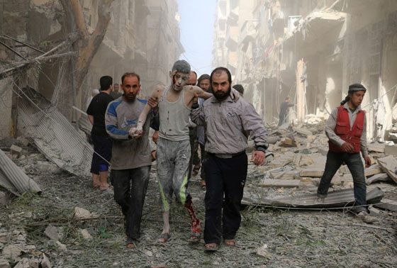  من يزرع النار والدمار ويقصف المدنيين في مدينة حلب؟!  صورة رقم 9