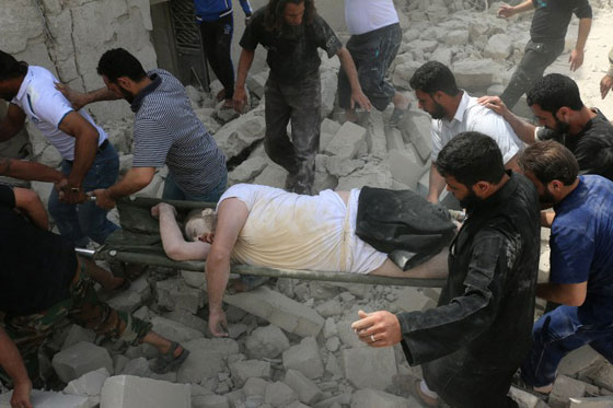  من يزرع النار والدمار ويقصف المدنيين في مدينة حلب؟!  صورة رقم 10
