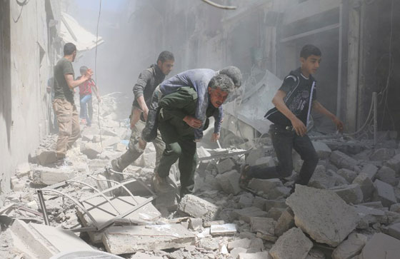  من يزرع النار والدمار ويقصف المدنيين في مدينة حلب؟!  صورة رقم 21
