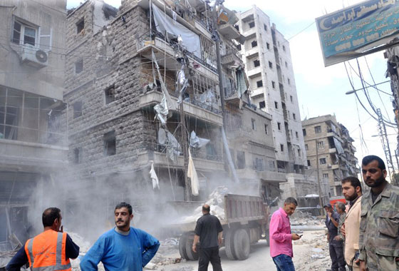  من يزرع النار والدمار ويقصف المدنيين في مدينة حلب؟!  صورة رقم 23