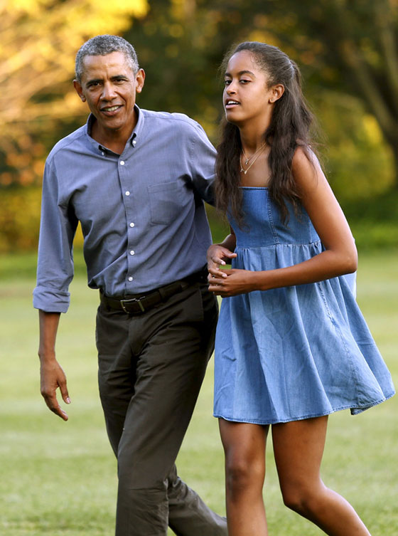 ماليا اوباما تلتحق بجامعة هارفارد بعد عام واحد من الثانوية العامة صورة رقم 8
