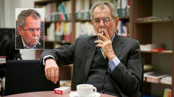 رئيس النمسا المنتخب مدافع عن البيئة ويدخن 40 سيجارة يوميا صورة رقم 4