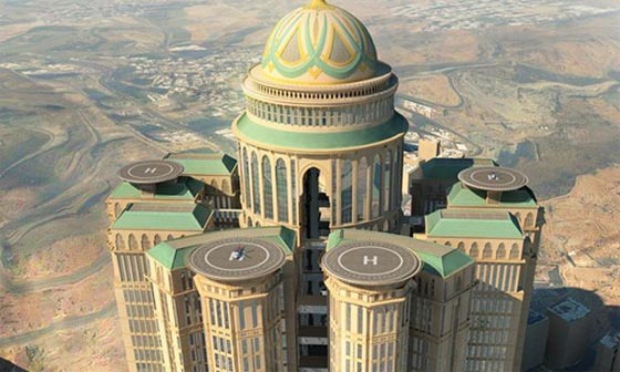 فيديو وصور: قريبا في مكة، افتتاح أكبر فندق في العالم صورة رقم 1
