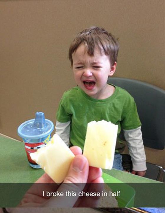 صور مضحكة: اغرب الاسباب التي يبكي بسببها الاطفال صورة رقم 9