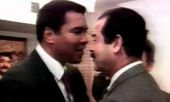 من تاريخه الانساني: محمد علي كلاي يقنع صدام حسين بالافراج عن رهائن صورة رقم 3