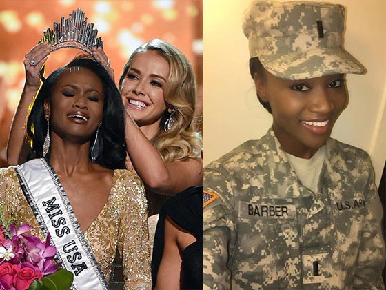 صور ملكة جمال أمريكا: ضابطة في الجيش تغلبت على 51 حسناء صورة رقم 1
