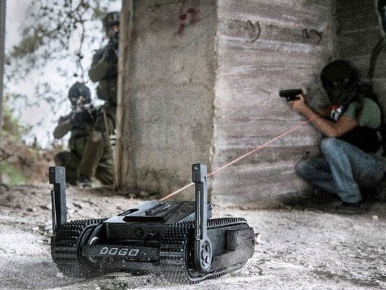 اسرائيل تطور روبوتات مقاتلة على شكل دبابة صغيرة صورة رقم 4