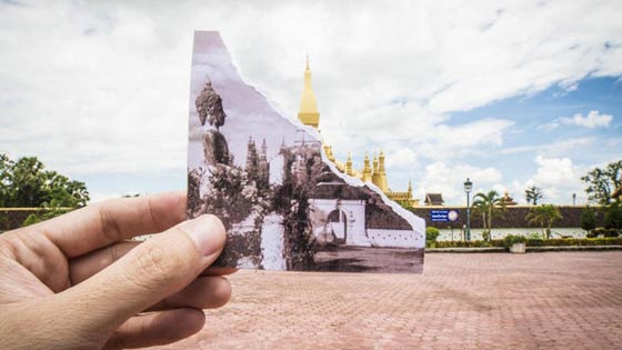 هكذا تغيرت ملامح مبنى ستوبا البوذي خلال نصف قرن صورة رقم 2