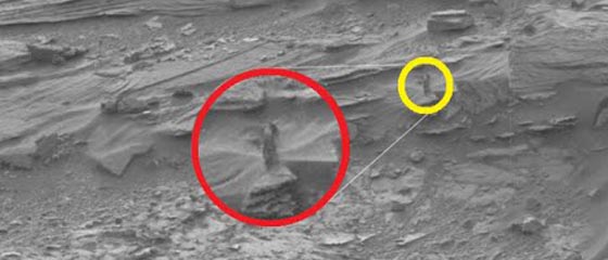 هل هنالك من احتل عربة ناسا على المريخ؟ شاهد صورة للكائن الفضائي! صورة رقم 5