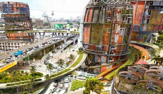 هكذا ستبدو مدينة لاغوس الفقيرة وذات الاكواخ الصدئة عام 2050 صورة رقم 1