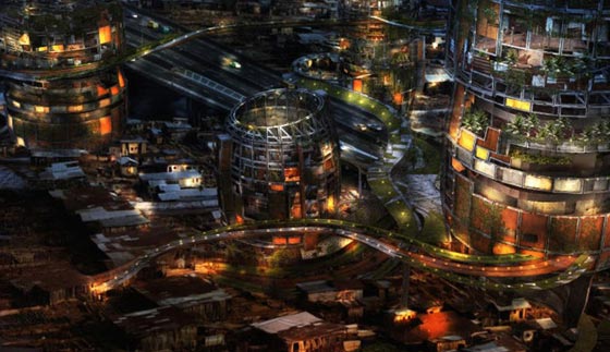 هكذا ستبدو مدينة لاغوس الفقيرة وذات الاكواخ الصدئة عام 2050 صورة رقم 6