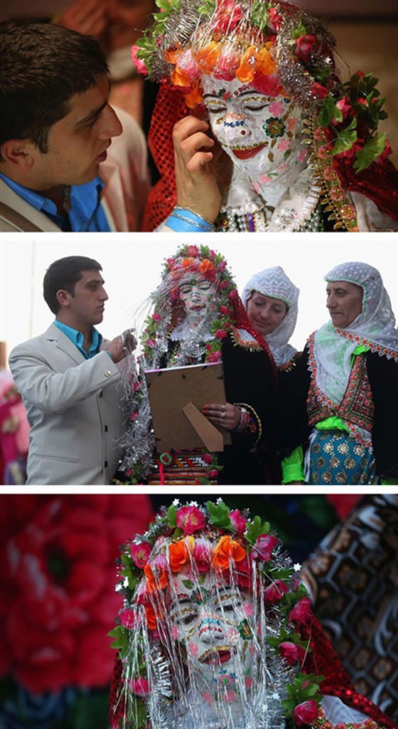 في 30 صورة.. هكذا تزين العروس يوم زفافها وفقا لثقافتها وتقاليدها صورة رقم 25