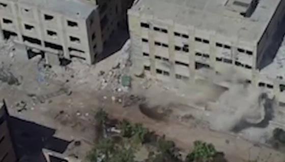طائرة بدون طيار تظهر الدمار في حلب وامريكا تحذر من خدعة روسية صورة رقم 3