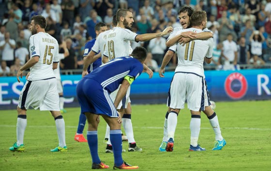 المنتخب الايطالي يهزم منتخب اسرائيل خارج ارضه وبـ10 لاعبين صورة رقم 7