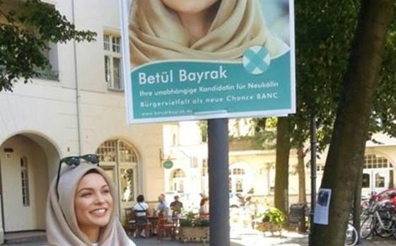 بتول بيرق، شابة جميلة من اصول تركية مرشحة في الانتخابات الألمانية صورة رقم 1
