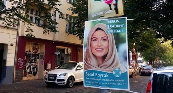 بتول بيرق، شابة جميلة من اصول تركية مرشحة في الانتخابات الألمانية صورة رقم 2