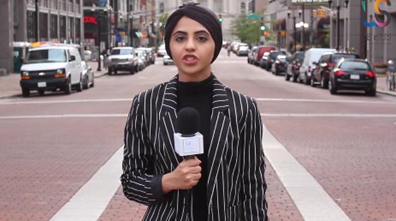  الطالبة ملاك آل داوود: أول مذيعة محجبة سعودية بقناة أمريكية صورة رقم 1