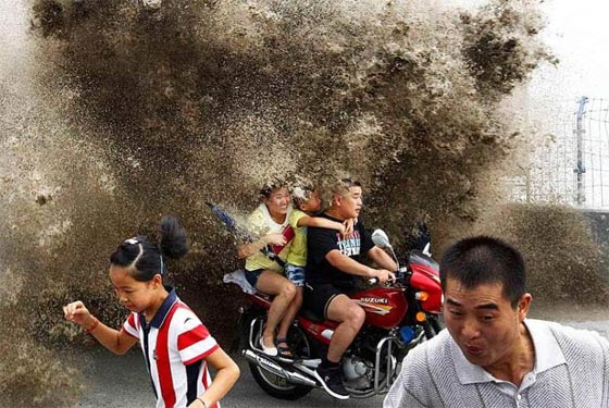صور مذهلة لظاهرة التنين الفضي على ضفة نهر في الصين صورة رقم 6