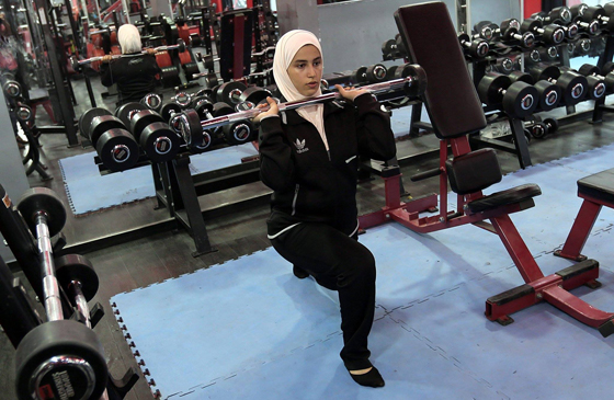  دانية المصري من غزة: تحمل الأثقال وتحلم ببطولة الأولمبياد صورة رقم 4