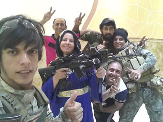  ام هنادي تنتقم لزوجيها ووالدها واشقائها بقطع رؤوس عناصر داعش صورة رقم 8