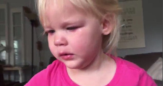 فيديو طريف.. طفلة لا تتوقف عن البكاء بسبب حبها لشقيقتها الرضيعة صورة رقم 2