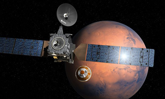  المركبة الفضائية شياباريلي تبحث عن علامات الحياة على  المريخ صورة رقم 11