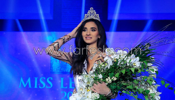 صور وفيديو: ملكة جمال لبنان 2016 ساندي تابت وملك السهرة وائل كفوري صورة رقم 5