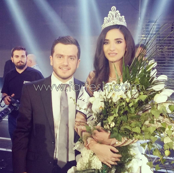 صور وفيديو: ملكة جمال لبنان 2016 ساندي تابت وملك السهرة وائل كفوري صورة رقم 6