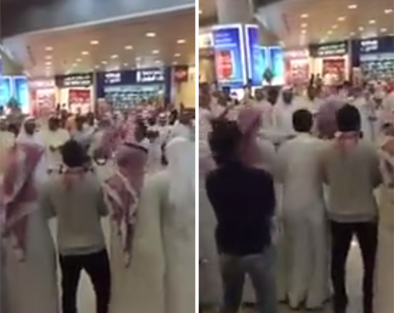 رقصة الدحة داخل مطار الكويت تثير الاستياء في غياب كامل للأمن صورة رقم 3