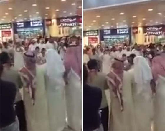 رقصة الدحة داخل مطار الكويت تثير الاستياء في غياب كامل للأمن صورة رقم 4