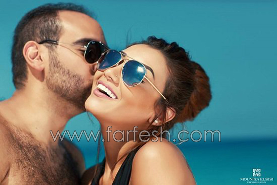  صور ملكة جمال مصر بالمايوه مع زوجها تثير موجة هجوم حادة! صورة رقم 2