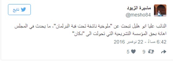 نائبة أردنية تشتري ملوخية ناشفة تحت قبة البرلمان صورة رقم 3