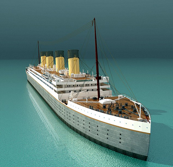 لمن يجرؤ فقط.. الصين تبني نسخة طبق الاصل عن سفينة تيتانيك  صورة رقم 11