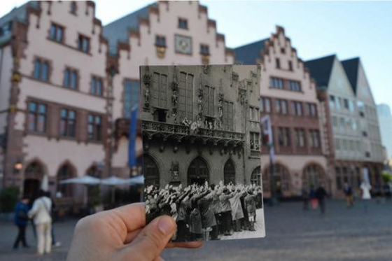 صور نادرة توثق التاريخ بين الماضي والحاضر في المانيا صورة رقم 1