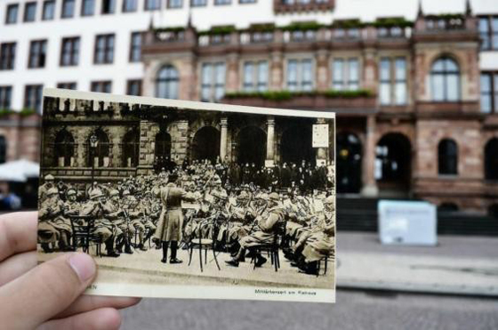 صور نادرة توثق التاريخ بين الماضي والحاضر في المانيا صورة رقم 3