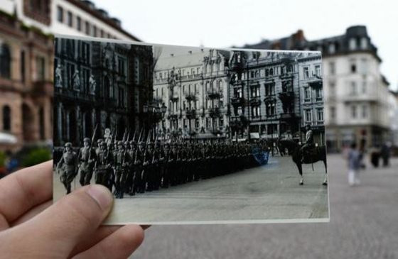 صور نادرة توثق التاريخ بين الماضي والحاضر في المانيا صورة رقم 5