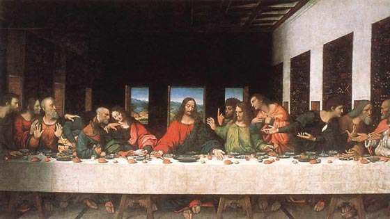  الكشف عن سر المسيح في العشاء الاخير بلوحة دافنشي صورة رقم 2