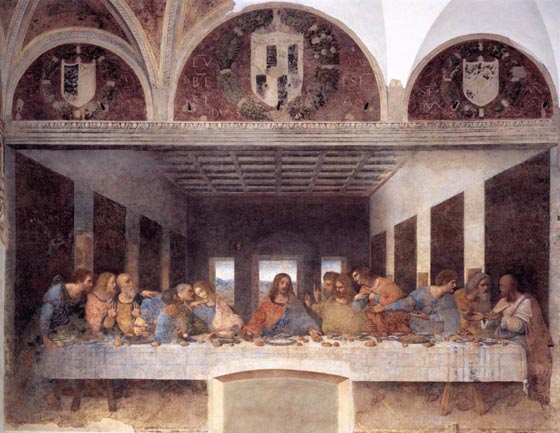  الكشف عن سر المسيح في العشاء الاخير بلوحة دافنشي صورة رقم 1