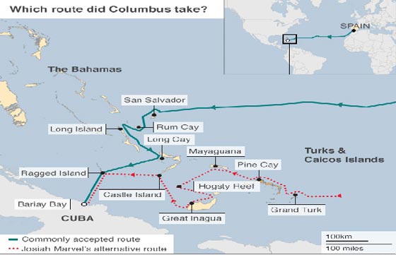 على خطى كولومبس مكتشف الامريكيتين.. مؤرخ يتتبع مسار رحلته صورة رقم 6