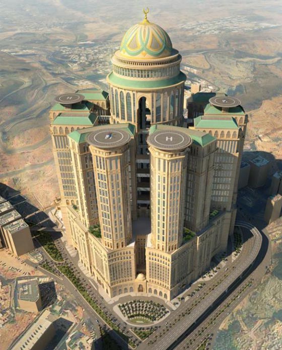  مكّة: افتتاح أكبر فندق في العالم: تكلفته31 مليار جنيه مصري  صورة رقم 1
