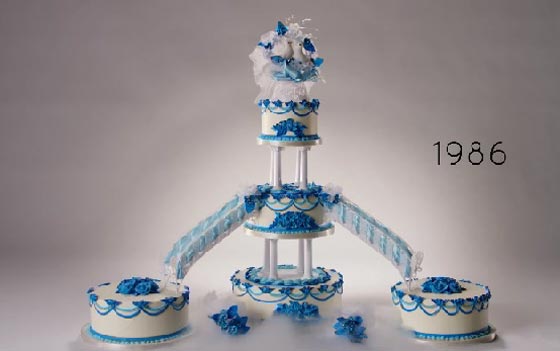 هكذا تطورت كعكة الزفاف خلال الـ100 عام الاخيرة.. فيديو صورة رقم 7