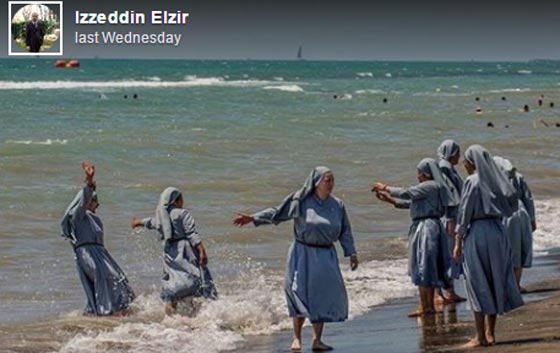 صورة راهبات على شاطئ البحر تفجر جدلا حول حظر البوركيني صورة رقم 2
