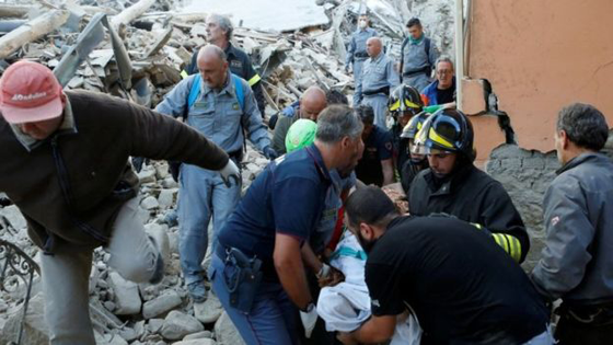 زلزال عنيف يقتل عددا من الايطاليين ويحاصر منهم الكثيرين صورة رقم 15