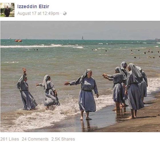  اغلاق حساب إمام فلورنسا صاحب صور الراهبات على الشاطئ صورة رقم 1