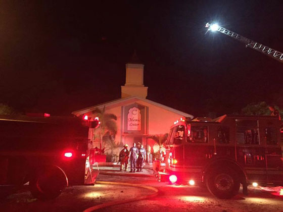  فيديو وصور: اعتقال المتهم باشعال النار في مسجد بواشنطن صورة رقم 7